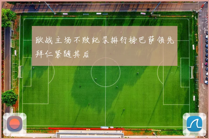 欧战主场不败纪录排行榜巴萨领先拜仁紧随其后